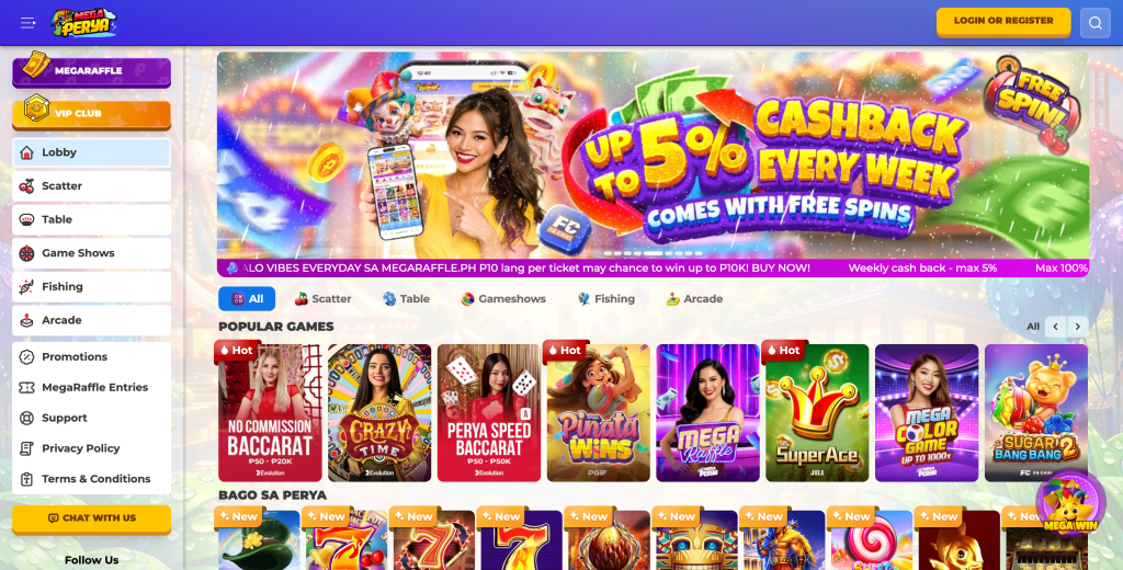 Home page of MegaPerya.com