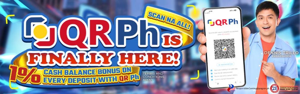 Juan365 QRPh deposit bonus 1% cash balance on every deposit